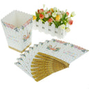 10pcs   Party Popcorn Box Happy Birthday Party Candy Box for kids Gifts ME