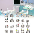 20 X Dental Metal Brackets Brace Orthodontic Standard 022 New hooks MBT Slo T3Y2