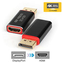 4K Display Port To HDMI Male Female Adapter Converter DisplayPort DP To HDMIOZ
