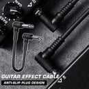 6.35 Electric Guitar Effect Pedal Cable 15cm Guitar Amplifier Patch Cord A