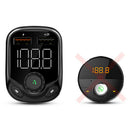 C20 Wireless Car Bluetooth Fm Transmitter Dual Usb Charger Aux Input Tf Car