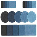 20PCS Iron On Denim Repair Patches Kit For Mending Embellishing Jeans Pants Tops