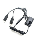 Dual Usb Power Adapter, Dr-E6 Dc Coupler (Fully Decoded) Replacement Lp-E6 BK9B4