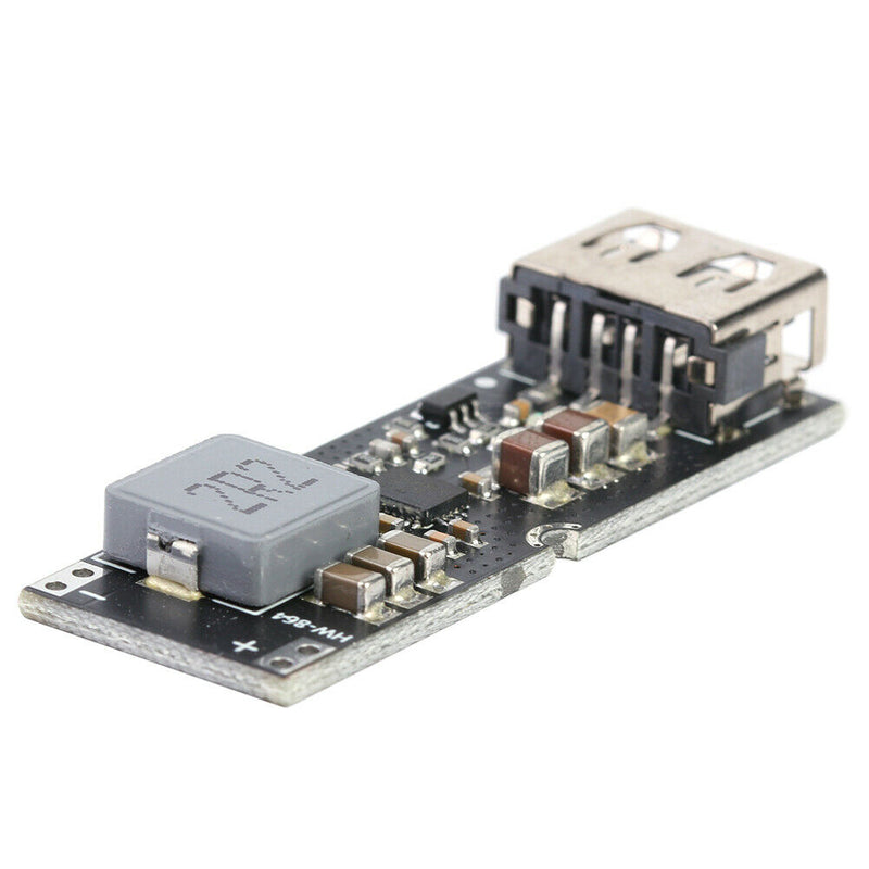 3.2V 3.7V 4.2V Step-Up 5V 9V 12V QC Fast Charge Single Battery Boost Module A