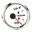 Boat Trim Gauge Marine Trim Tilt Gauge / Dail, Right Side- 316 Stainless Steel