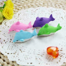 1Pcs Dolphin Shaped Rubber Eraser Lovely Cartoon Erasers SA Students,School R0G7