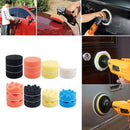 Car Polishing Soft Machine Buffer Pads Set Sponge Wheel With Drill Adapter