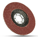1X(10 Piece Set 115Mm / 4.5 Inch Flap Disc Sanding Sanding Disc 80 Grit Woo