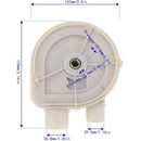 Drain Pump Replacement Part for 131208500 Washer Frigidaire, Electrolux, Ke