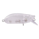 1pc Plastic Unpainted Fishing Lures 7g Wobblers Assembly Blank Hard Baits