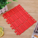 4pcs/set Cake Mold Silicone Red Bread Cake Pan Adjustable DIY Baking Mold