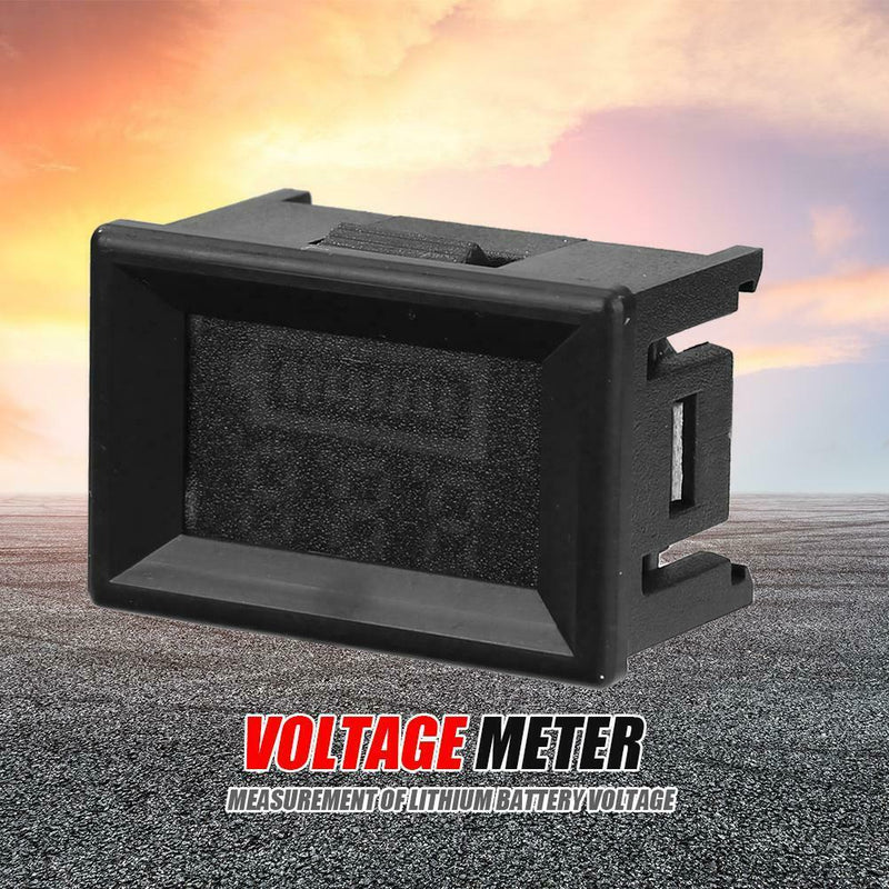 5-100V Digital Dual Display Voltmeter Lithium Battery Voltage Meter Tester
