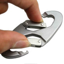 Outdoor Sports 8-Shaped Small Carabiner Keychain Climbing Buckle EDC Tool