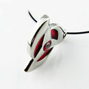 Amine Naruto Hatake Kakashi Syaringan Red Necklace