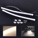 2pcs 30CM flexible LED DRL Daytime Running Soft Tube Light  Headlight Tear Strip