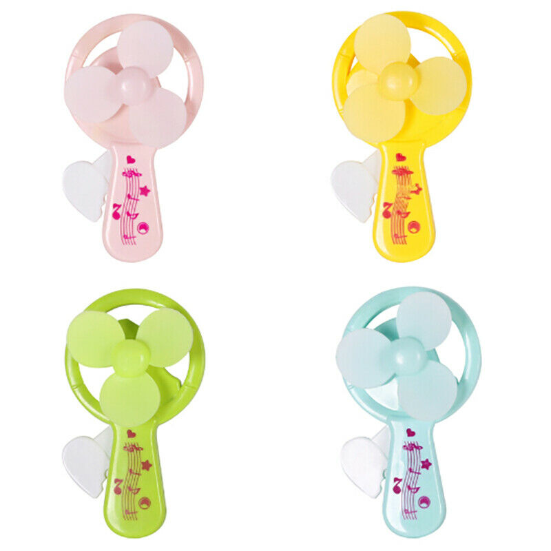 1pc Interesting Hand Pressure Cooling Mini Fan Candy Color Cute Kids Toys Gi3C