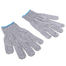 1 Pair Anti Cut Resistant Level 5 Work Gloves Safety Hand Protection M Size
