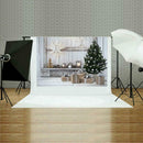 Christmas Background Cloth Snowman Home Decor Photo Studio Fabric (Y-2024) A
