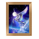 5D Horse Diamond Embroidery DIY Painting Rhinestone Cross Stitch Decor Gift