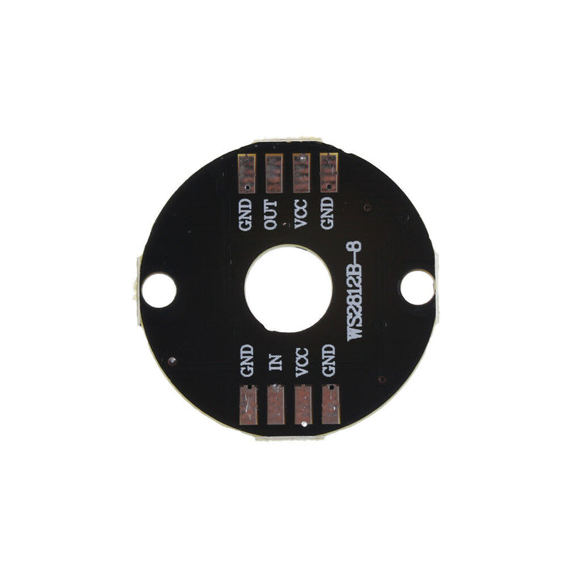 8-Bit WS2812 5050 RGB LED Lamp Panel Round Ring LED Driver Development Board  Bj