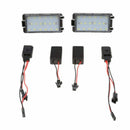 2 Pieces 18 Led Super Bright License Plate Lights For Seat Ibiza Leon Toled M6G3