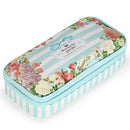 bon208 Floral Pencil Case with Compartments -High Capacity Double Layers Pe O7O5