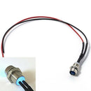 10pcs 12V LED Dash Panel Indicator Warning Light Lamp Car Boat Marine Van~