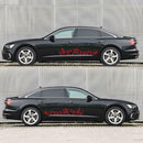 2x Vinyl Car Stickers Flower Vine Auto Body Styling Graphics Decals Decorations