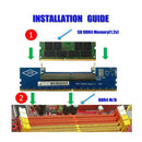 Laptop DDR4 RAM Memory To Desktop Converter Adapter Card 260P To 288P Gener