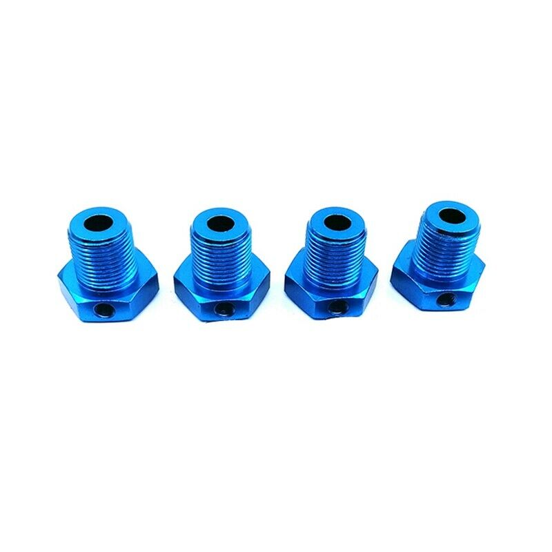 RC Car Alum Wheel Hub Nuts 17mm Hex Nuts Threadlock Replace 5353 for TRAXXA G6H3
