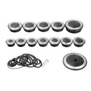 13x CNC Aluminum Frame Cover Decorative Caps for BMW R9T R NINE T 2014-2016