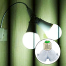E27 1 To 2 Base Adapter LED Halogen Lamp CFL Bulb Adapter Base Converter P8Y7