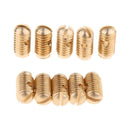 10 Pieces Saxophone Screw for Alto Tenor Soprano Saxophone Spare Parts