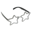 4pcs Five-point Star Sunglasses Eyeglasses Funny Costume Glasses Photo Prop