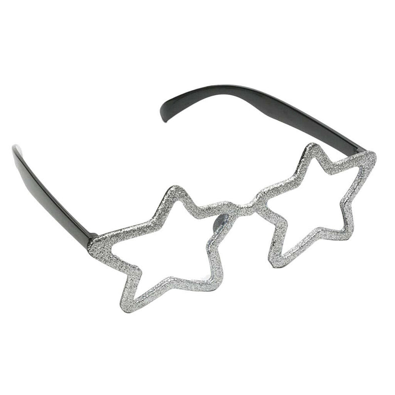 4pcs Five-point Star Sunglasses Eyeglasses Funny Costume Glasses Photo Prop