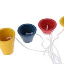 Set of 4pcs Winter Pyramid Driving Home Range Golf Practice Training Tee Holder