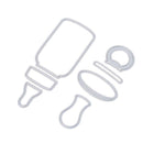 7pcs Milk Bottle Cutting Dies Stencils DIY Metal Scrapbooking Album Decor