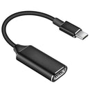 USB Type C to HDMI Cable Adapter 4K 30HZ USB3.1 to HDMI Male to Female Converter