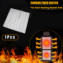 1Pcs 12V Universal Car Heated Seat Covers Pad Heated Auto Pad Winter WarmerB Hn