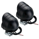2X Universal Motorcycle Motorbike LED Front Spot Light Headlight Head Lamp new