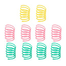 10pcs Plastic Cat Teaser Spring Pet Funny Interactive Flexible Coil Toys