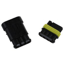 5 Kit Waterproof connector socket Waterproof 1.5mm 4 Channels For Car Boat