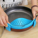 Silicone Pot Filter Kitchen Clip Pot Filter Drain Excess Liquid Drain Pasta R8V5