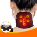 2X Neck Massager Pro Shiatsu Knead Shoulder Massage Belt Heat Function Noted  â„–[