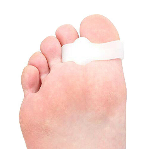 Toe Separator for Bunion with 2 Loops-Toe Spreader Gel Toe Corrector F6B7
