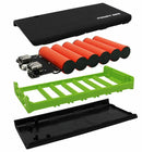 4 USB 2A Power Bank Case Kit 6x18650 Battery Charger DIY Box Case For Cell Phone