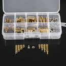 Boxed M3 Stainless Steel Screw Nut Brass Hexagonal Copper Column Isolation