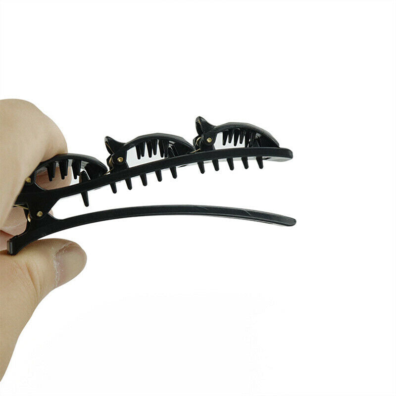 2pcs Double Bangs Hairpin Hair Clips Barrette Comb Sweet Hairstyle Accessori Nw
