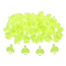 150 Pcs Plastic Fishing Treble Hooks Protective Covers Bonnet Cap  3-Size