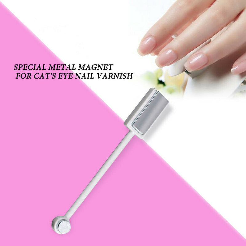 Double Headed Nail Art Magnet Stick Nail Gel Polish Cat Eyes Manicure Pen A